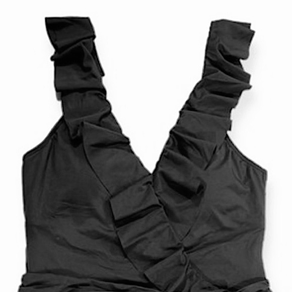 Bleu Rod Beattie Surplice Ruffle One Piece - Picture 6 of 16